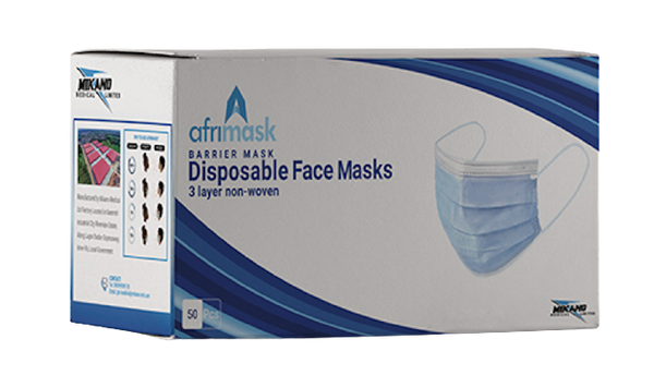 Afrimask Non-Surgical Mask Disposable Mask