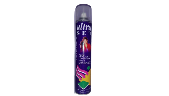 Ultra Set Pure Formula Invisible Hold Spray – MamaTega