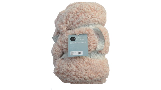 Wayland Square Luxury Pom Throw