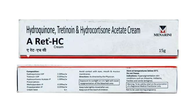 Hydroquinone, Tretinoin A Ret-Hc Cream
